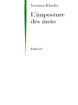cover image of L'Imposture des mots
